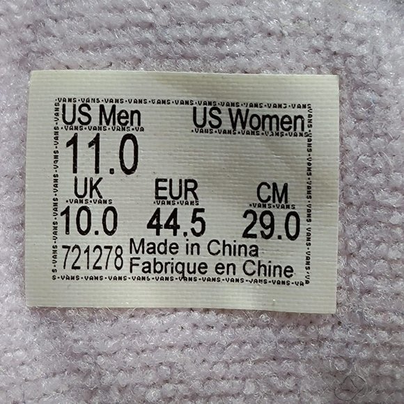 Vans Men’s Old Skool Reissue Markers Lilac Shoes Size 11 - Picture 8 of 9